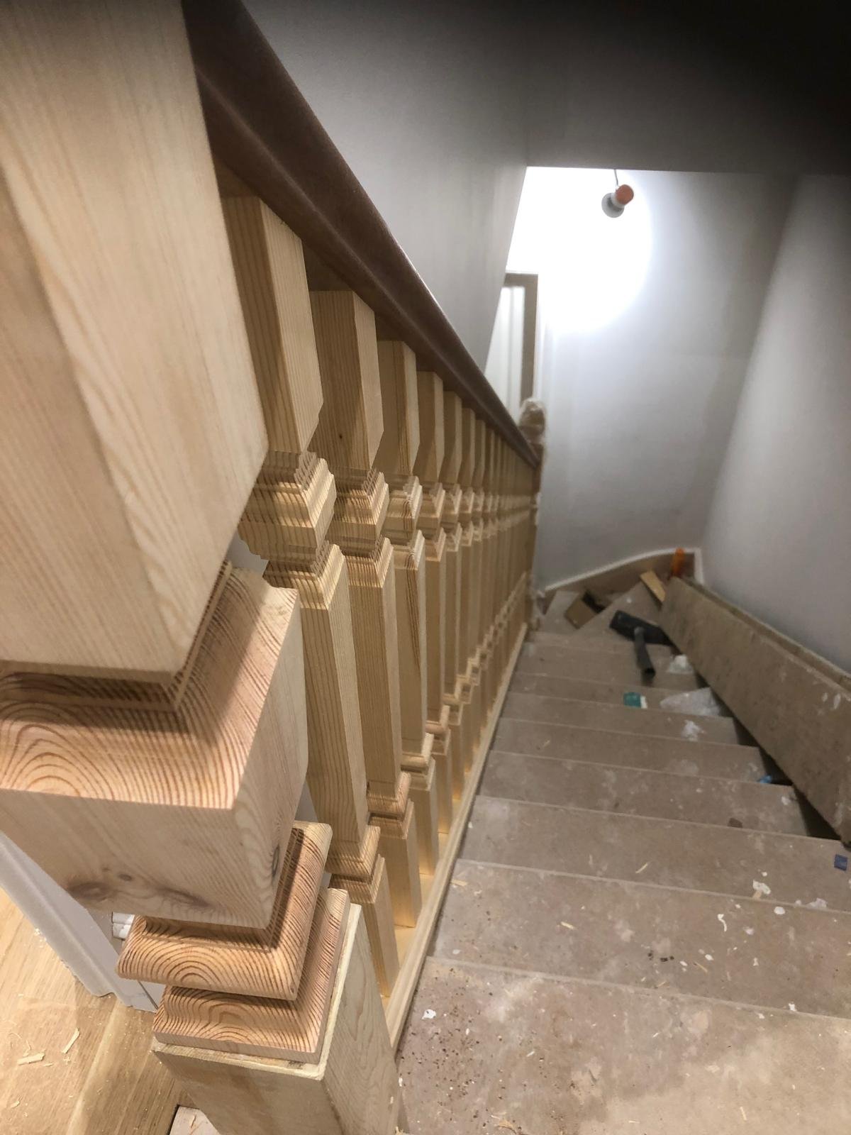 Stair Installations, Rails and Bannisters 5 Staircase Installation NJ Carpentry and Building Surrey