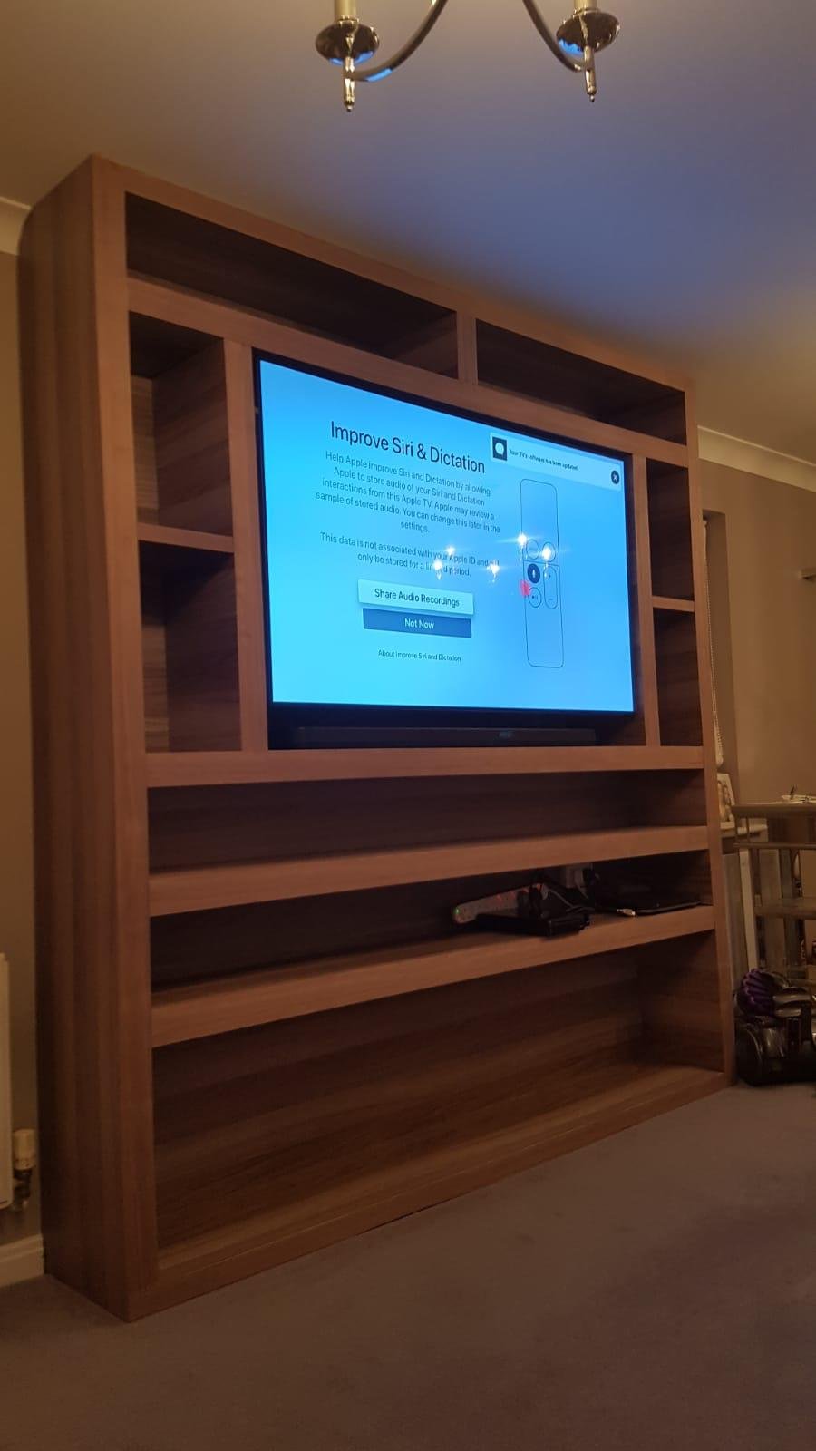Custom Media Spaces 3 Custom Media Space NJ Carpentry and Building Surrey