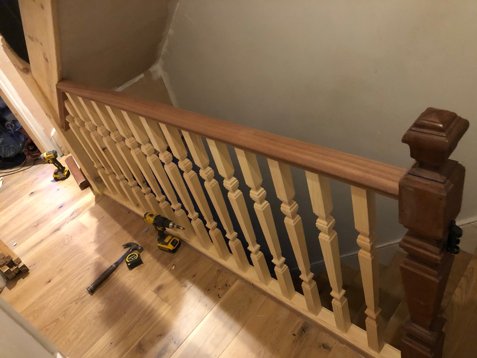 Stair Installations, Rails and Bannisters NJ Carpentry