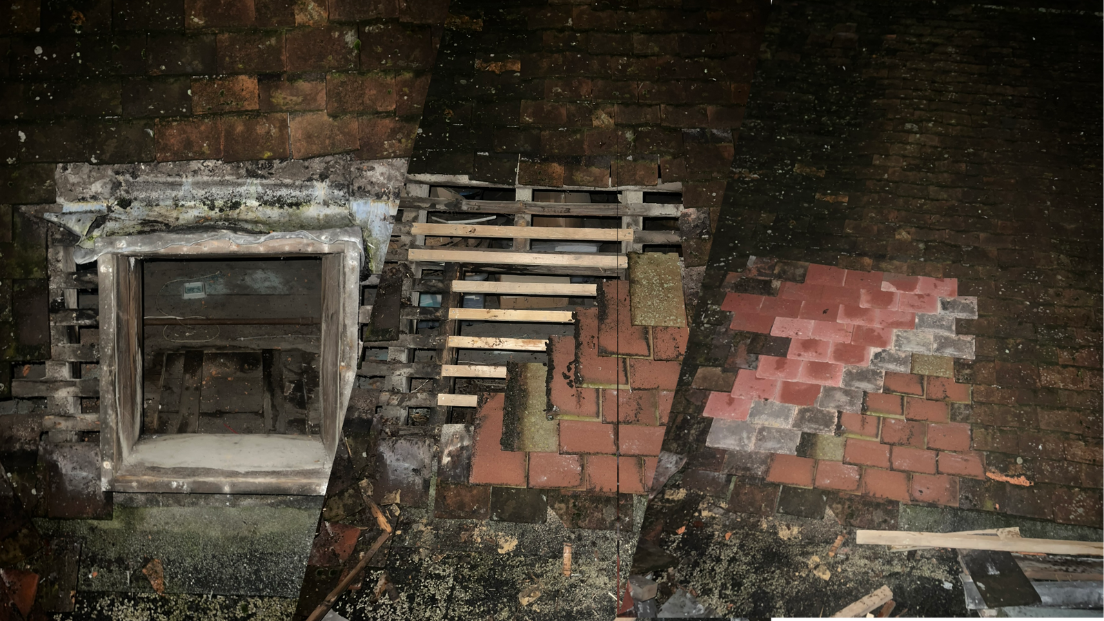 Specialist Rot Repair 1 Before and after timber rot repair showing restored wooden beam after wet rot treatment